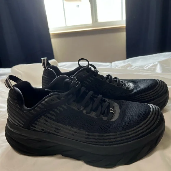 Hoka Men's All-Black Athletic Shoes - Picture 3 of 5